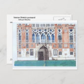 Briefkaart van Venetië (Voorkant / Achterkant)