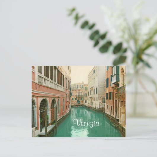  briefkaart van Venetië (Staand voorkant)
