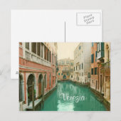  briefkaart van Venetië (Voorkant / Achterkant)