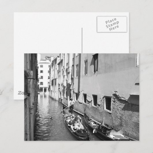 Briefkaart van Venetië (Voorkant / Achterkant)