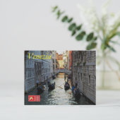 Briefkaart van Venetië (Staand voorkant)