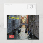 Briefkaart van Venetië (Voorkant / Achterkant)