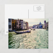 Briefkaart van Venetië (Voorkant / Achterkant)