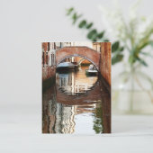 Briefkaart van Venetië Bridge (Staand voorkant)