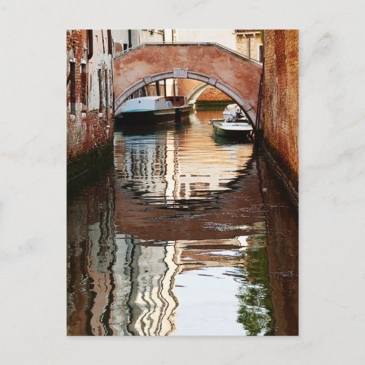 Briefkaart van Venetië Bridge (Voorkant)