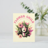 Briefkaart van ventilatorkinderen (Staand voorkant)