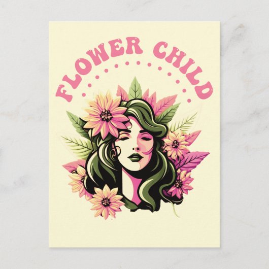 Briefkaart van ventilatorkinderen (Voorkant)