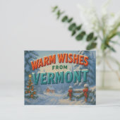 BRIEFKAART VAN VERMONT (Staand voorkant)