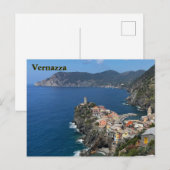 Briefkaart van Vernazza (Voorkant / Achterkant)