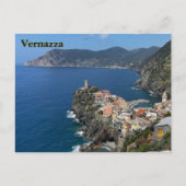 Briefkaart van Vernazza (Voorkant)