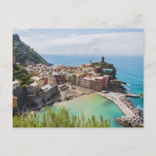 Briefkaart van Vernazza, Cinque Terre, Italië