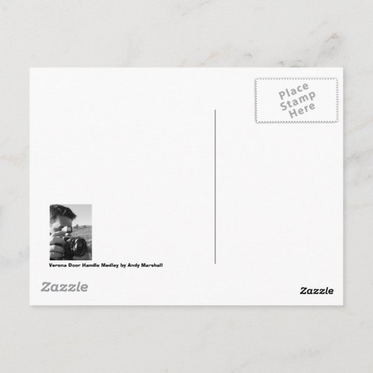 Briefkaart van Verona-deur (Achterkant)