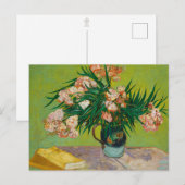 Briefkaart van Vincent van Gogh Oleanders | Klassi (Voorkant / Achterkant)