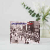 Briefkaart van Virginia City op 4 juli (Staand voorkant)