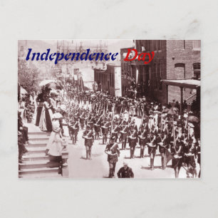 Briefkaart van Virginia City op 4 juli