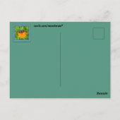 Briefkaart van vlinder (Achterkant)