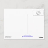 Briefkaart van vlinder (Achterkant)