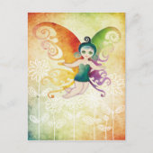 Briefkaart van vlinder (Voorkant)