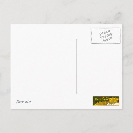 Briefkaart van vlinder (Achterkant)