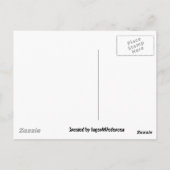 Briefkaart van vlinder (Achterkant)