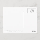 Briefkaart van vlinder (Achterkant)