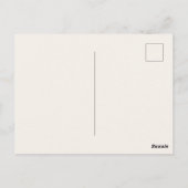 Briefkaart van vlinder (Achterkant)