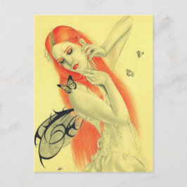 Briefkaart van vlindergeheimen