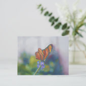 Briefkaart van vlindervleugels (Staand voorkant)