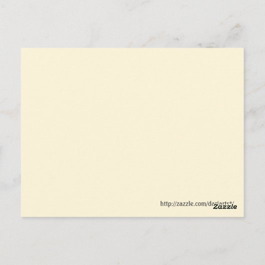 Briefkaart van vogelpest, vogelpest en Vloeibare c (Achterkant)