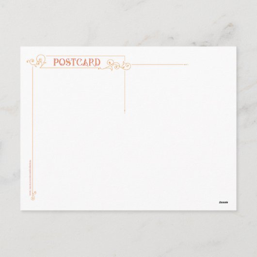 Briefkaart van vogels en vlinders (Achterkant)