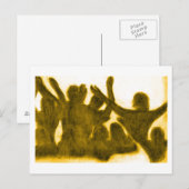 Briefkaart van vreugde (Voorkant / Achterkant)