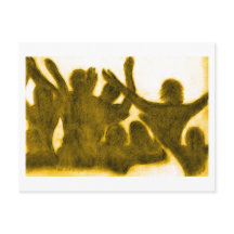 Briefkaart van vreugde