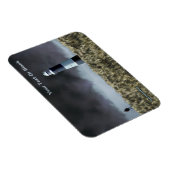 Briefkaart van vuurtoren met scheurpunt magneet (Rechterzijde)