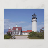 Briefkaart van vuurtoren van de Kaapverdische Zee (Voorkant)