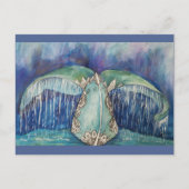 briefkaart van walvisstaart (Voorkant)