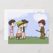 Briefkaart van Wandering Tinies (Voorkant / Achterkant)