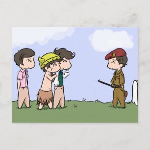 Briefkaart van Wandering Tinies