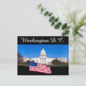 Briefkaart van Washington D.C. (Staand voorkant)