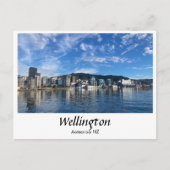 Briefkaart van Wellington, Nieuw-Zeeland (Voorkant)
