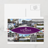 Briefkaart van Wenen (Voorkant / Achterkant)