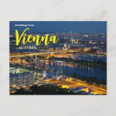 Briefkaart van Wenen en Oostenrijk (Voorkant)