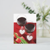 Briefkaart van wijnovers (Staand voorkant)