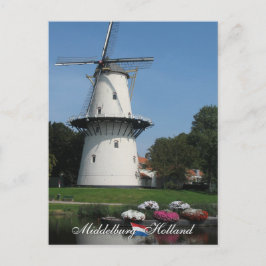 Briefkaart van Windmill Middelburg