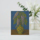 Briefkaart van Wisteria (Staand voorkant)