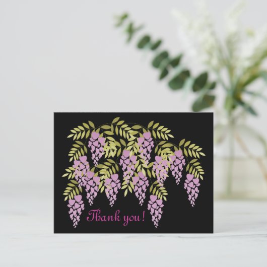 Briefkaart van Wisteria (Staand voorkant)