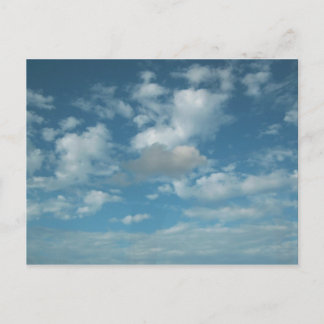 briefkaart van wolken