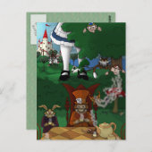 Briefkaart van Wonderland (Voorkant / Achterkant)