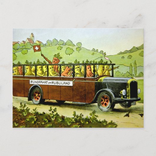  Briefkaart van wortelbus (Voorkant)