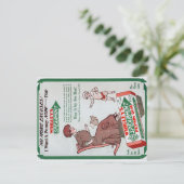 Briefkaart van Wrigley (Staand voorkant)