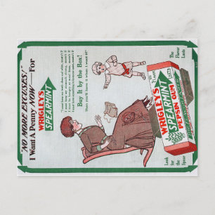 Briefkaart van Wrigley